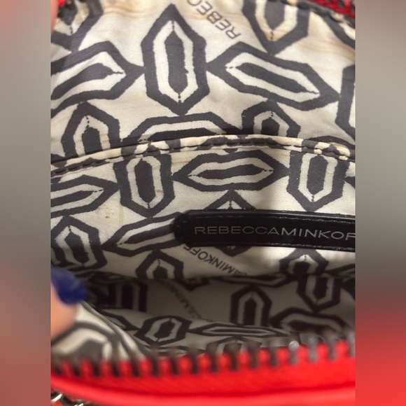 Rebecca Minkoff Mini 5 Zip Convertible Crossbody Bag in Coral - Picture 4 of 4